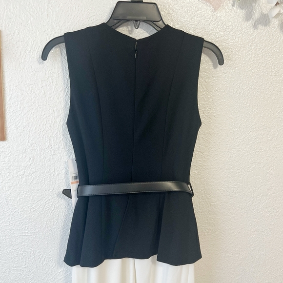 🎉NWT Calvin Klein Crewneck Color-Block Midi Dress - Picture 8 of 12